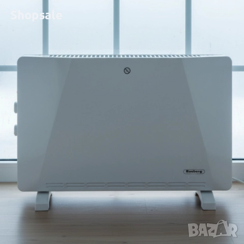 Конвектор Rosberg – 2500W, 3 степени, (бял или черен), снимка 1