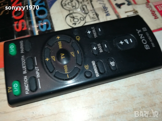 SONY RM-ANU191 REMOTE CONTROL 2310252246, снимка 5 - Ресийвъри, усилватели, смесителни пултове - 52160308