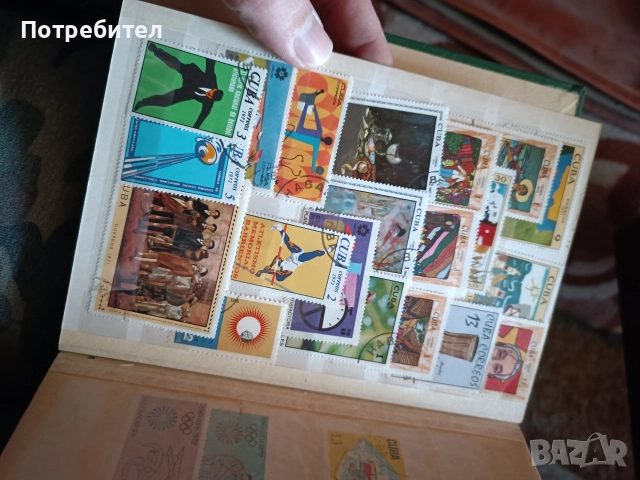 класьор с марки , снимка 7 - Филателия - 52772737