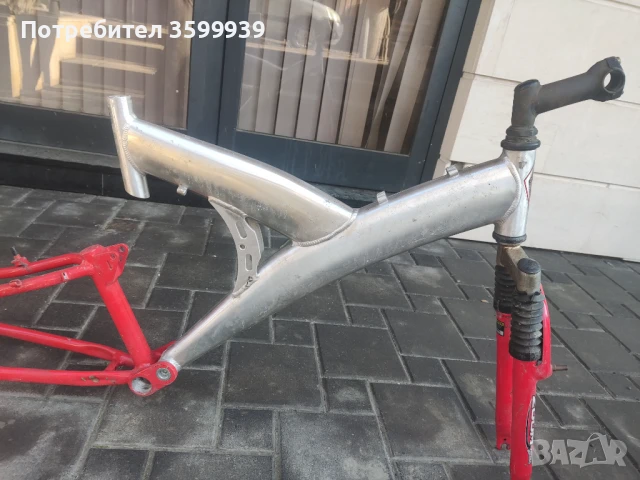 Алуминиева рамка велосипед Cross 16"