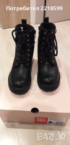 Нови детски кожени боти 32 номер, снимка 4 - Детски боти и ботуши - 52237393