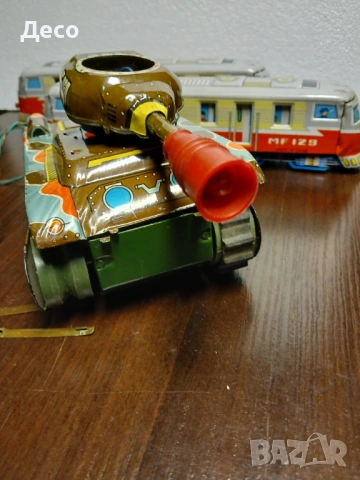 Стари китайски тенекиени играчки., снимка 3 - Колекции - 54191999