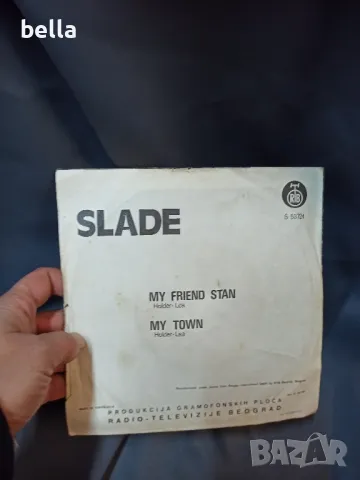 Малка грамофонна рядка плоча на Slade, снимка 2 - Грамофонни плочи - 48689133