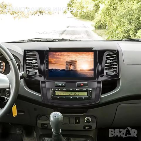 Toyota Hilux 2005-2014 Аndroid 13 Mултимедия CARPLAY,1028, снимка 5 - Аксесоари и консумативи - 45383995