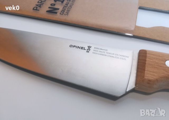 Кухненски нож OPINEL PARALLELE №118, снимка 3 - Прибори за хранене, готвене и сервиране - 46369450