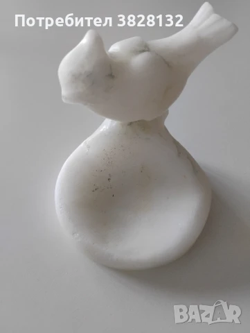 стар мраморен пепелник