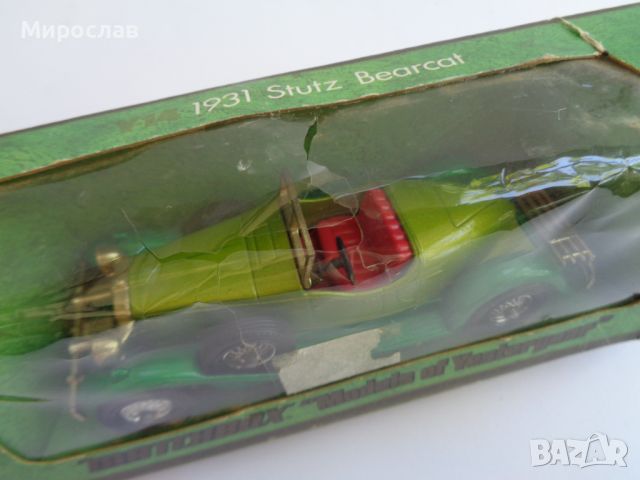 1:43 MATCHBOX 1931 Stutz Bearcat КОЛИЧКА МОДЕЛ ИГРАЧКА, снимка 4 - Колекции - 46226631