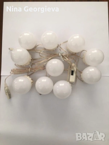 Крушки LED за огледало, USB захранване , снимка 3 - Лед осветление - 53882638