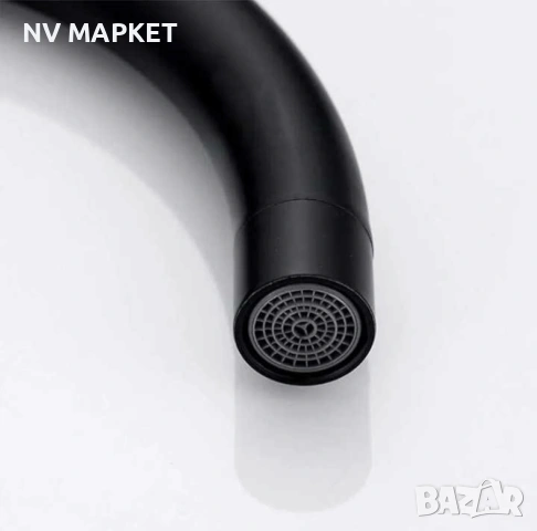 Смесител Едноръкохватков кухненски, неръждаема стомана 360° въртящ се смесител за мивка, снимка 5 - Смесители - 53837348