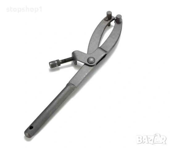 Ключ за маховик тип Y, регулируем, въглеродна стомана, черен, 29 см, снимка 2 - Аксесоари и консумативи - 53609512