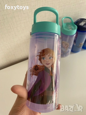 Пластмасова бутилка Frozen, Paw Patrol, Hot Wheels, Peppa Pig, 500 ml, шише, снимка 13 - Други - 53204084