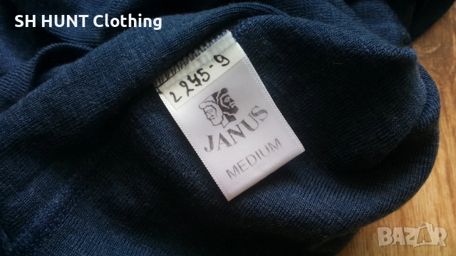 JANUS Thermo 98% Merino Wool M термо блуза 98% Мерино вълна - 1598, снимка 10 - Пуловери - 52674795