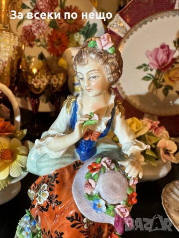 Внимание уникална красота, рядко красива немска продукция Код P2204, снимка 10 - Декорация за дома - 54198501