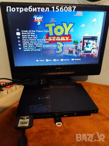 PS2 Slim 90004 хакнат, снимка 8 - PlayStation конзоли - 53408866