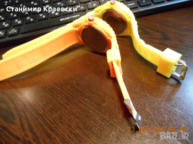 no name color mix watch - 2 броя, снимка 2 - Дамски - 50813399