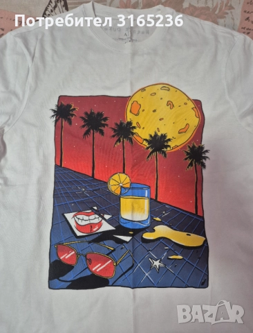 Нова тениска Armani Exchange, снимка 2 - Тениски - 52860307