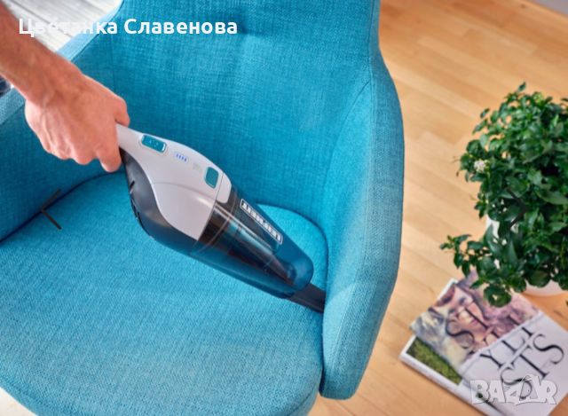 Вертикална прахосмукачка Leifheit Rotaro PowerVac 2in1,85 W, 16V, Бял, снимка 5 - Прахосмукачки - 46256711