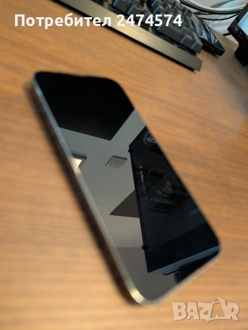 iPhone 13 pro 256 GB space grey в много добро състояние. С кутията., снимка 3 - Apple iPhone - 54072456