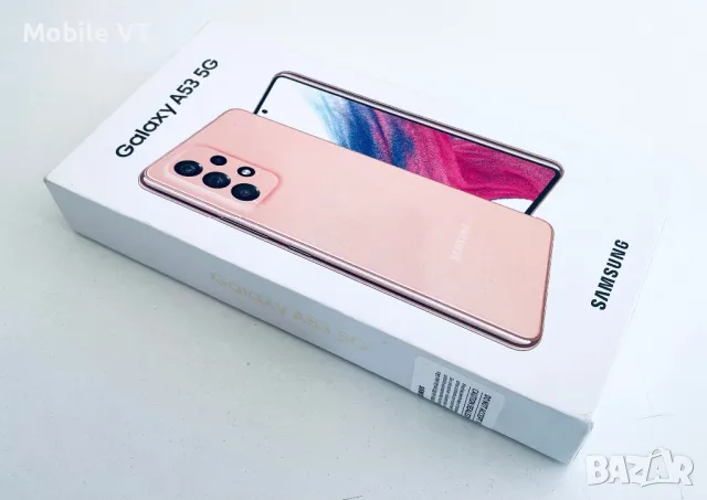 НОВ! Samsung Galaxy A53 5G 128GB Peach 2г.Гаранция!, снимка 3 - Samsung - 49441293