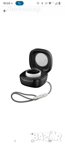 Мултифункционален интелигентен пръстен Fashion idealSTORE Bluetooth, Наблюдава сърдечен 16 мм