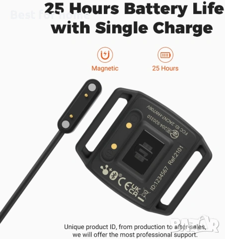 COOSPO Пулсомери за ръкав Оптичен сензор за пулс Bluetooth 4.0 ANT, снимка 4 - Друга електроника - 54158345