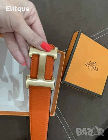 колани от естествена кожа в кутия hermes , снимка 2 - Колани - 53216880