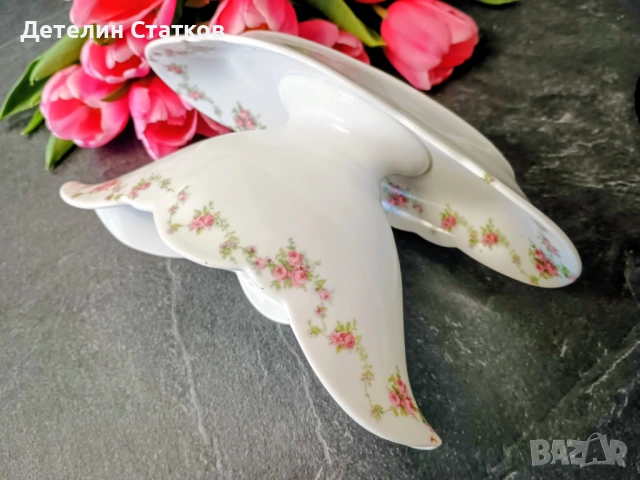 Порцеланова сосиера с чинийка, снимка 11 - Аксесоари за кухня - 54138905