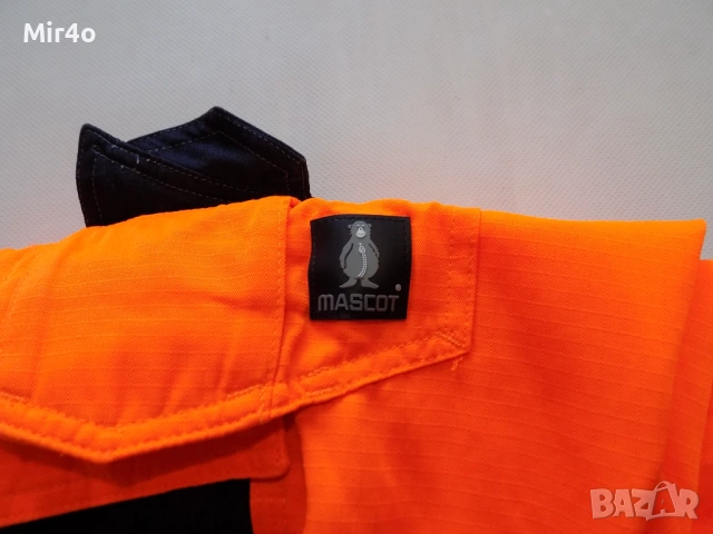 работен панталон mascot cordura fabric work wear долнище екип оранжев мъжки оригинален размер 50, снимка 6 - Спортни дрехи, екипи - 51237111