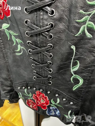 Страхотно кожено яке , снимка 4 - Якета - 50245107