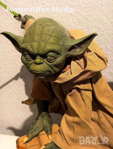 Sideshow Star Wars Yoda 1/2 фигура, снимка 2 - Колекции - 53620255