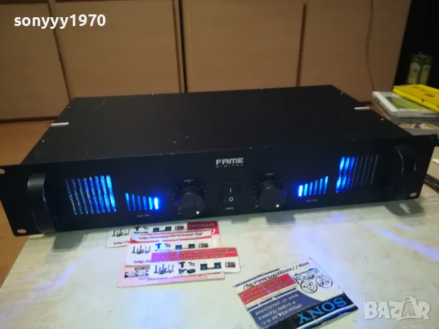 fame-amplifier-внос swiss 1102252014, снимка 5 - Ресийвъри, усилватели, смесителни пултове - 49089785