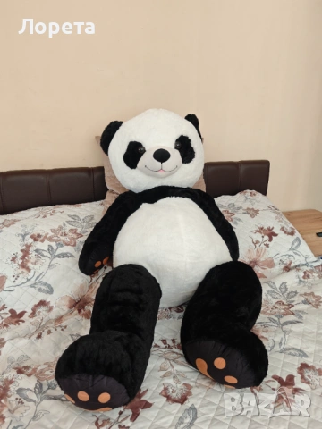 Голяма плюшена мечка - Панда 120 см