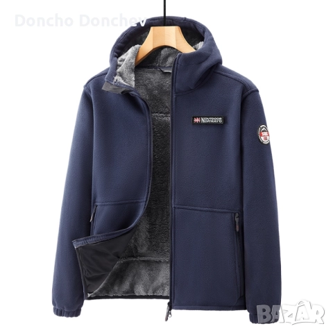 Двуслойно флиис поларрно яке , снимка 3 - Якета - 52317273