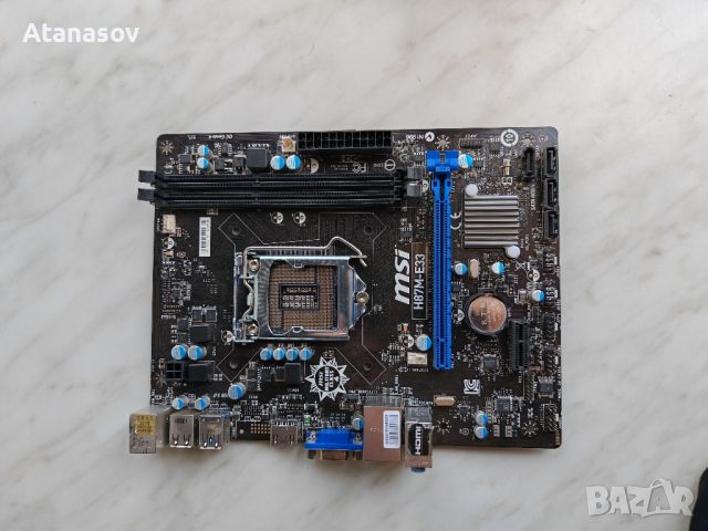 MSi H87m - E33 сокет 1150, снимка 7 - Дънни платки - 46733585