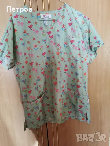 Работно медицинско облекло туника/ горно. Размер М.Розово,резида,черно и пъстро.По 10 лв., снимка 5 - Други - 50066660