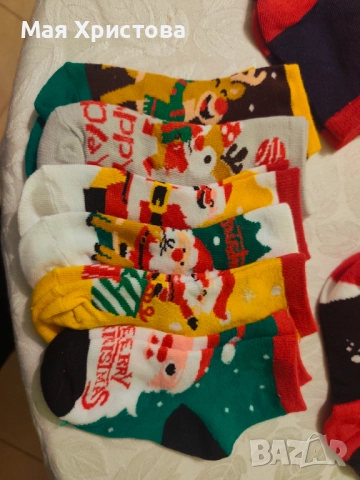 Детски коледни чорапи, снимка 4 - Чорапи - 52868936