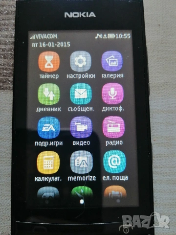 Телефон NOKIA ASHA 306, снимка 2 - Nokia - 53587910