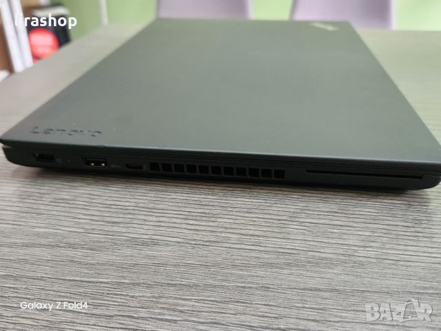 Лаптоп Lenovo ThinkPad T470 14" IPS FULL HD / Core i5 6300U / 8GB DDR4 / 256 GB M.2 NVMe, снимка 3 - Лаптопи за работа - 45648919