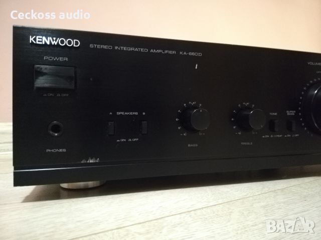 Стерео усилвател KENWOOD KA-660D, снимка 2 - Ресийвъри, усилватели, смесителни пултове - 45241954