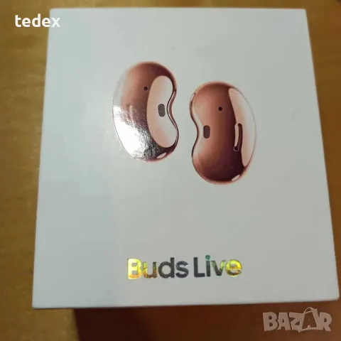 Samsung Galaxy Buds Live, Mystic Bronze [SM-R180 - ANC*], снимка 1 - Слушалки, hands-free - 48479028