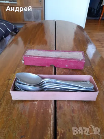 Стари алуминиеви лъжици, снимка 2 - Други ценни предмети - 49845355