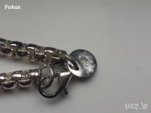 Стара метална дамска гривна, снимка 2 - Антикварни и старинни предмети - 53951125