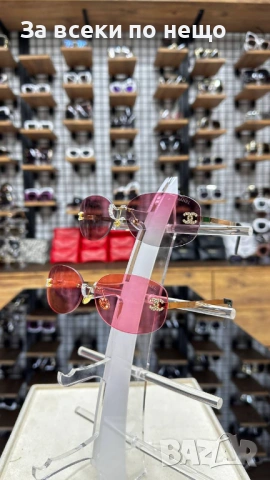 Chanel Слънчеви Очила С UV Защита С Подарък🎁Калъф - Различни Цветове Код E1400, снимка 2 - Слънчеви и диоптрични очила - 54027242