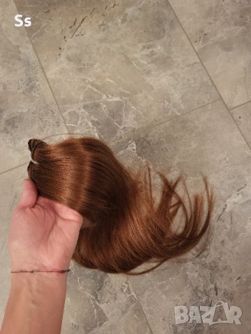 естествена коса на треса DIVERSO HAIR висок клас 8А-60-65см., снимка 1 - Аксесоари за коса - 45423812