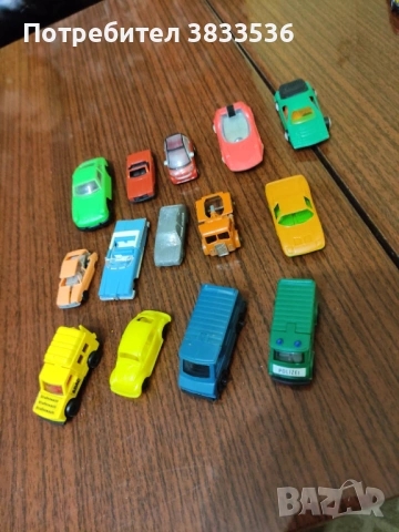 Лот 14бр. дребни колички 1:87 мащаб