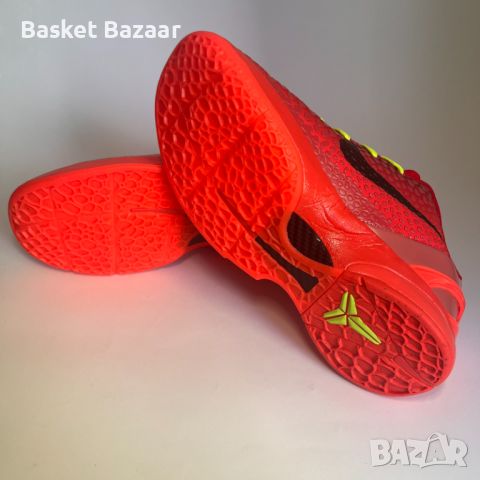 Nike Kobe 6 Reverse Grinch, снимка 5 - Баскетбол - 45287160
