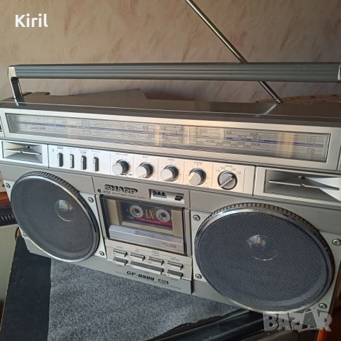 Радиокасетофон SHARP GF-8989, снимка 3 - Радиокасетофони, транзистори - 53608910