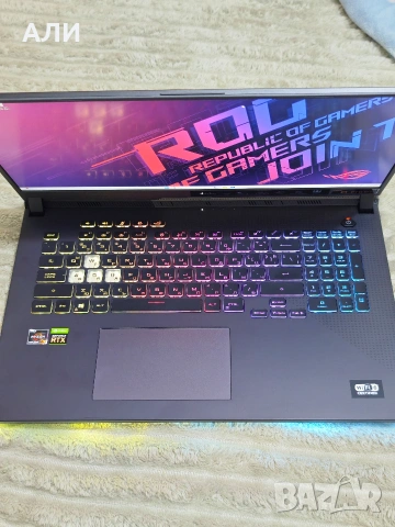 Asus ROG Strix 17 RTX3050, снимка 6 - Лаптопи за игри - 53698751