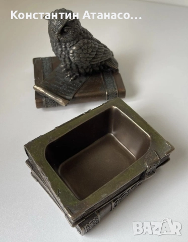 Veronese фигурка кутия Бухал, снимка 6 - Колекции - 52474743