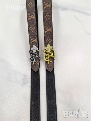 колани от естествена кожа в кутия Louis Vuitton , снимка 8 - Колани - 52509544